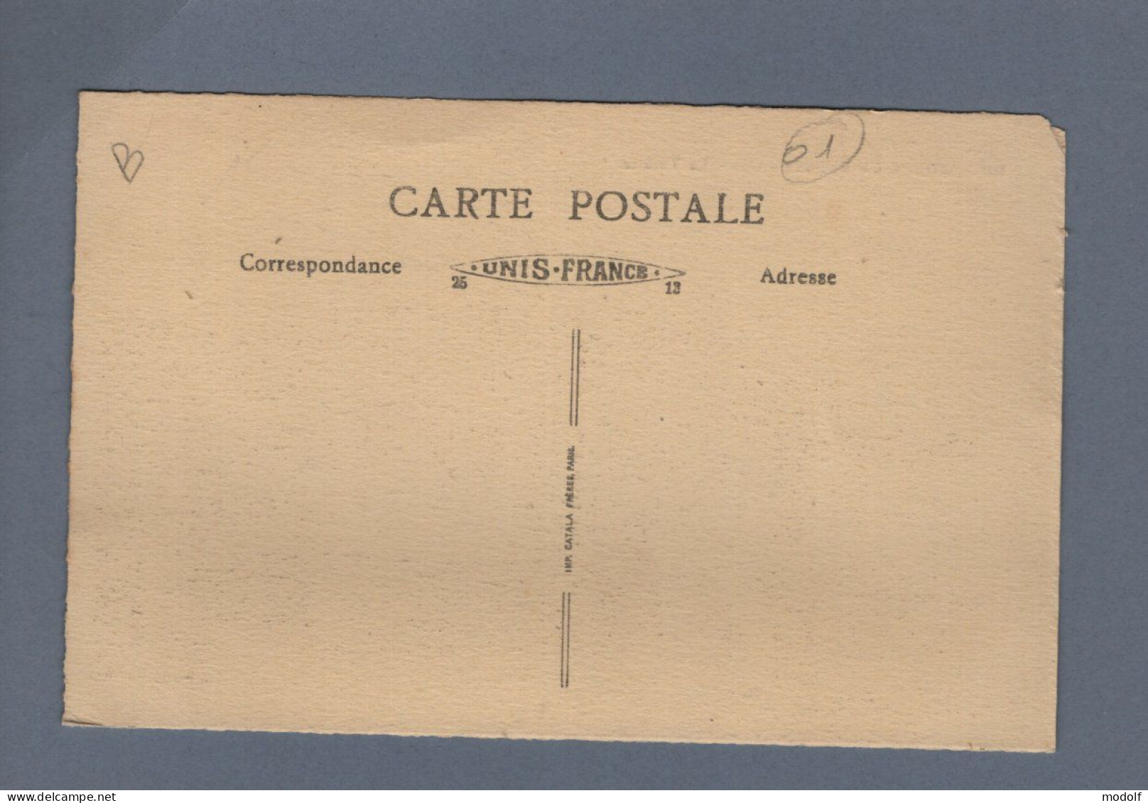 CPA - 01 - Bourg-en-Bresse - Le Théâtre - Non Circulée - Other & Unclassified