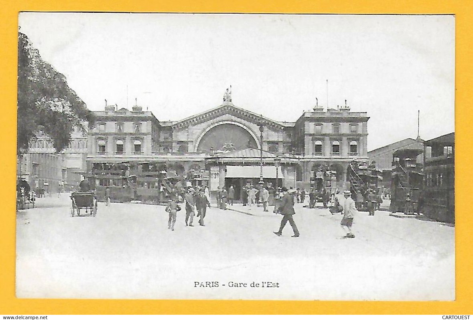 CPA PARIS GARE De L EST - - Stations, Underground