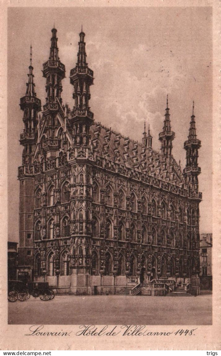 Louvain - Hôtel De Ville (1448) - Leuven
