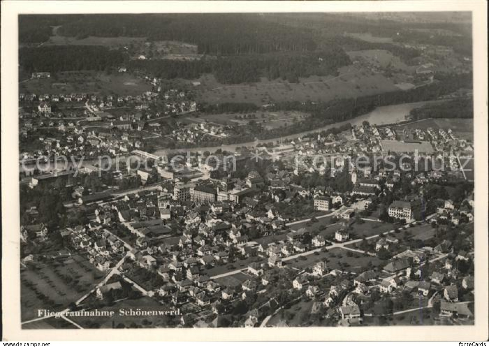 11946002 Schoenenwerd Fliegeraufnahme Schoenenwerd - Sonstige & Ohne Zuordnung