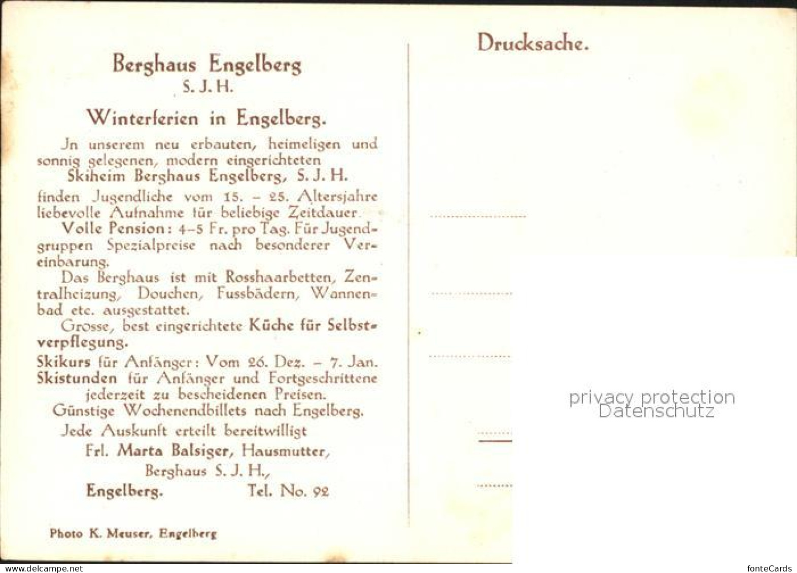 11945998 Engelberg OW Berghaus Engelberg Engelberg OW - Otros & Sin Clasificación