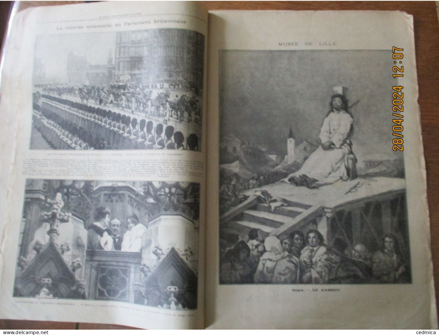 LE GRAND HEBDOMADAIRE ILLUSTRE DU NORD 27 JANVIER 1924 LA FÊTE DE BIENFAISANCE DE LA PREFECTURE,LES SPORTS,LA GRÊVE DES - Picardie - Nord-Pas-de-Calais