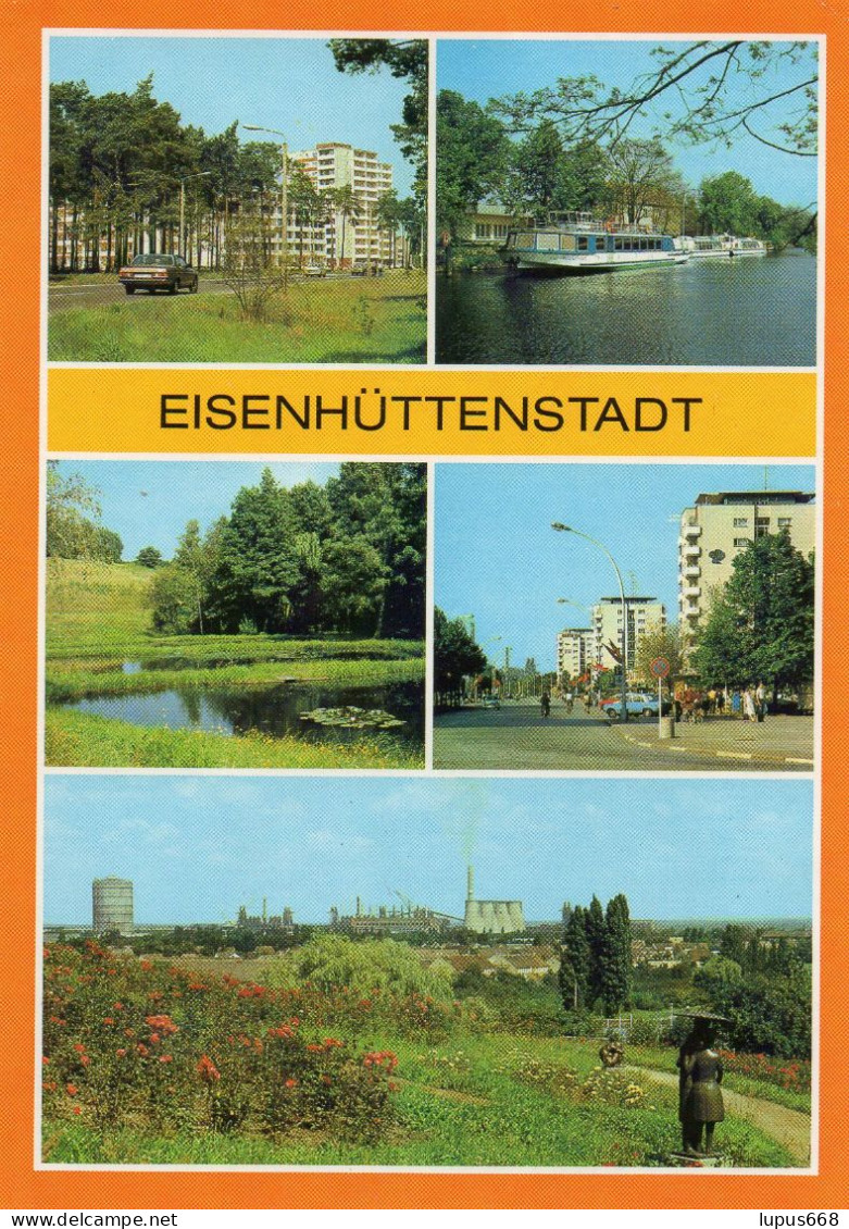 BRD- Bb: 15 890 Eisenhüttenstadt, 5 Bilder - Eisenhuettenstadt