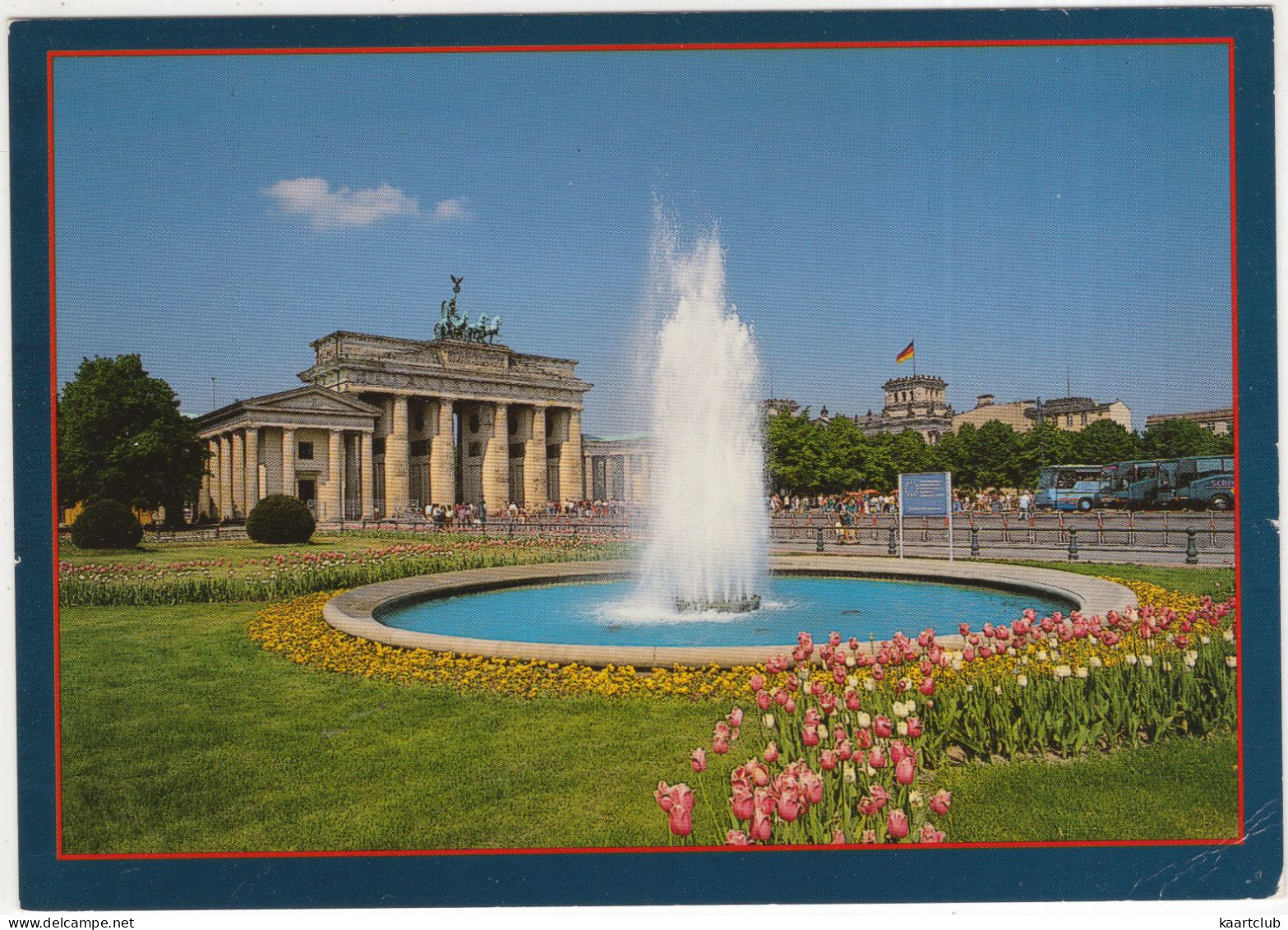 Berlin - Brunnen Vor Dem Brandenburger Tor - (Deutschland) - Mitte