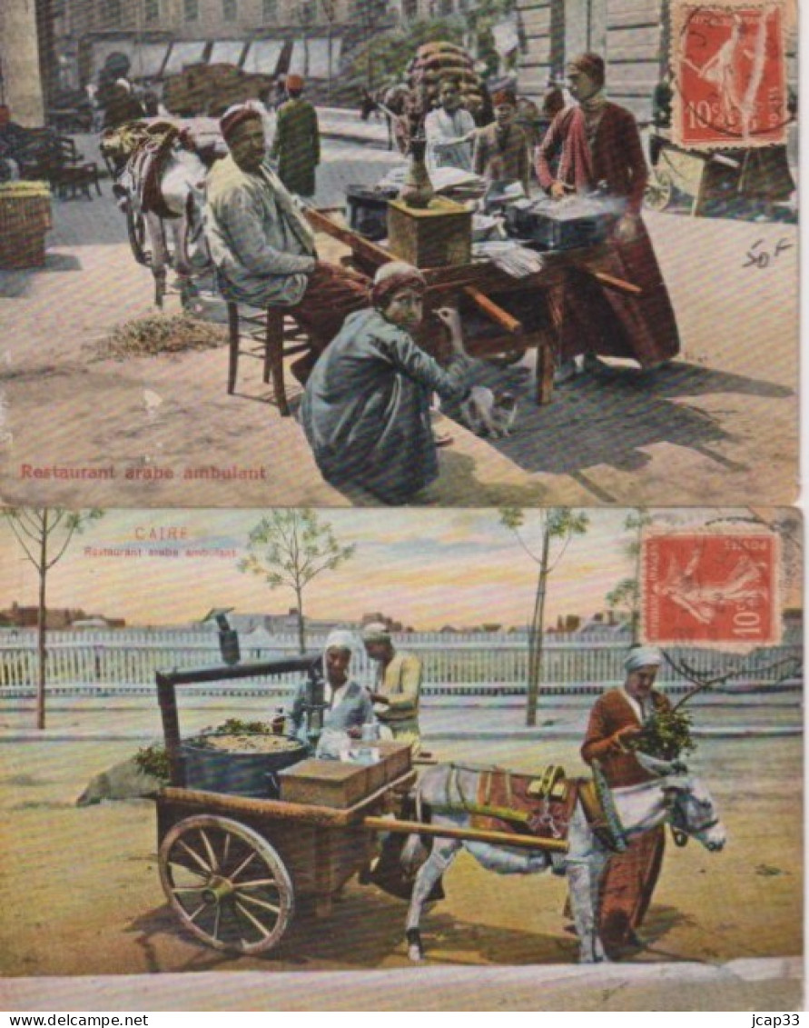 RESTAURANT ARABE AMBULANT  -  2 CARTES  - - Personnes