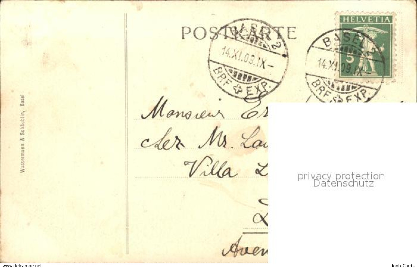 11943433 Basel BS Schweizerischer Bankverein  Basel BS - Other & Unclassified