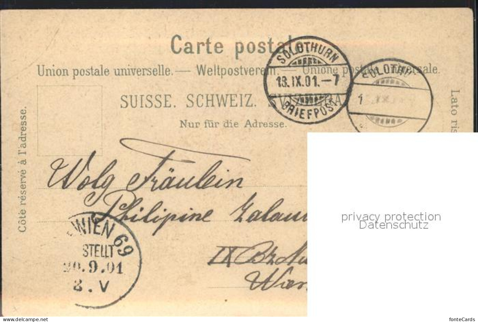 11943352 Solothurn Einsiedelei Solothurn - Autres & Non Classés