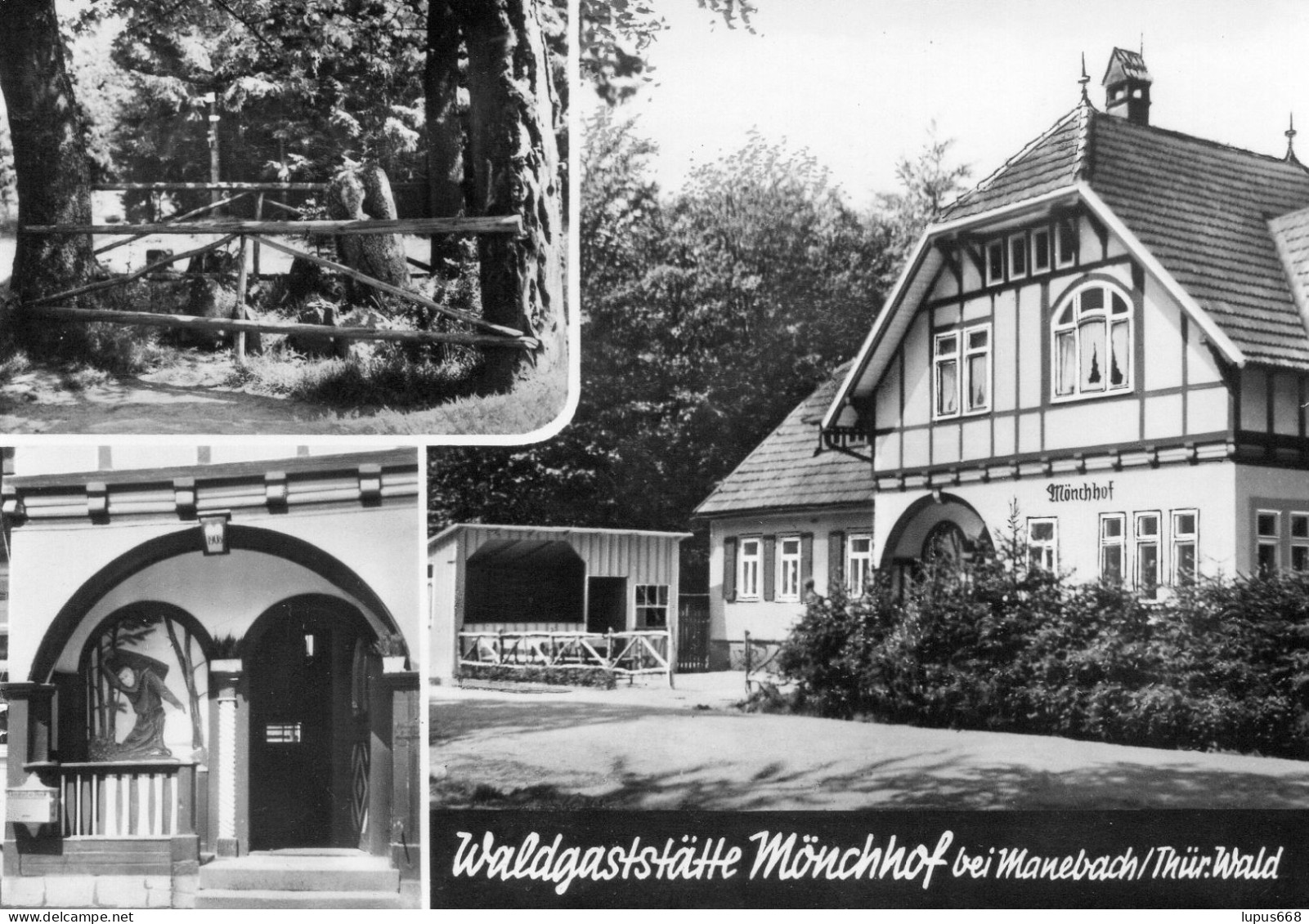 BRD- Thr: 98 693 Manebach, Waldgaststätte Mönchhof - Other & Unclassified