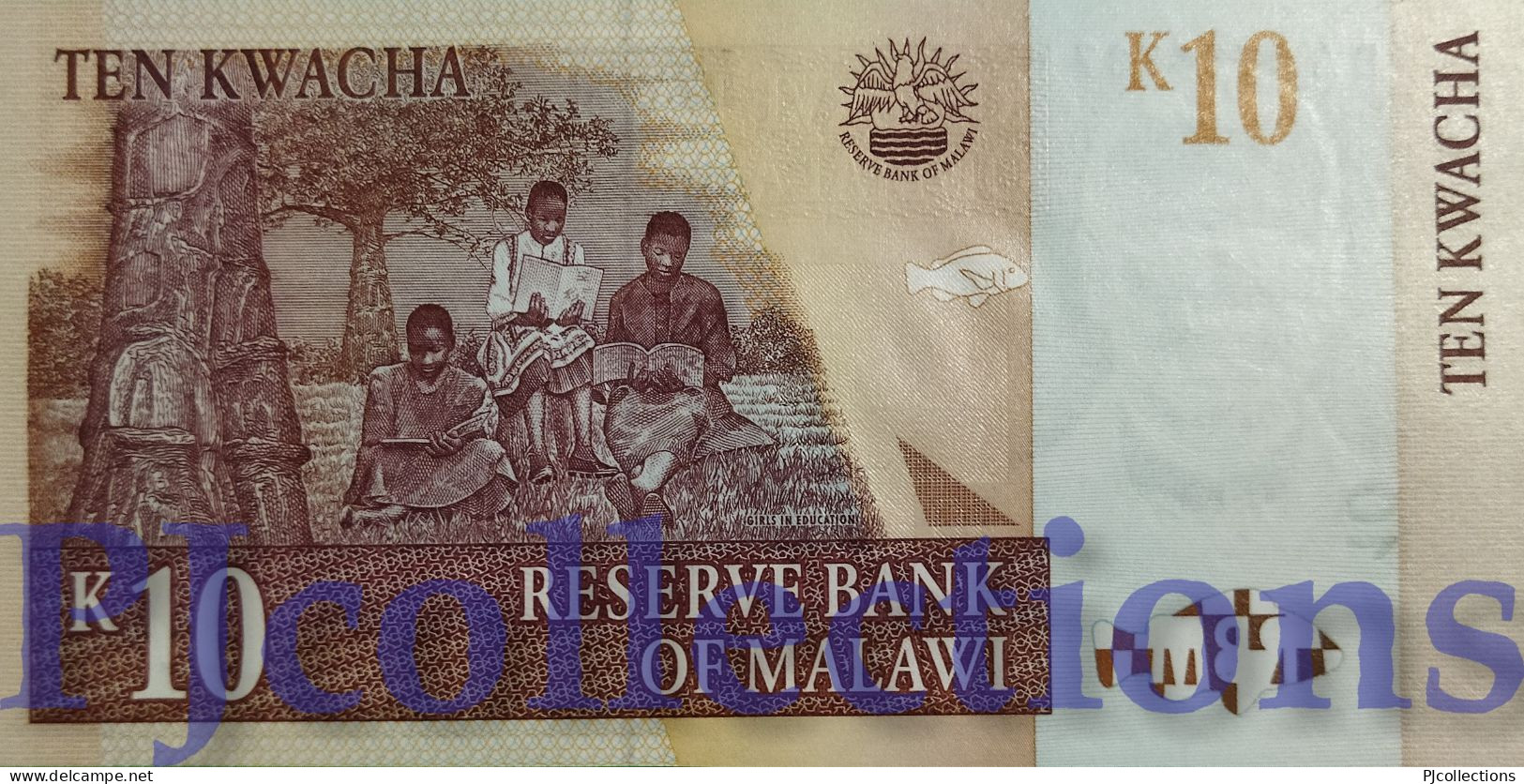 MALAWI 10 KWACHA 2003 PICK 43b UNC - Malawi