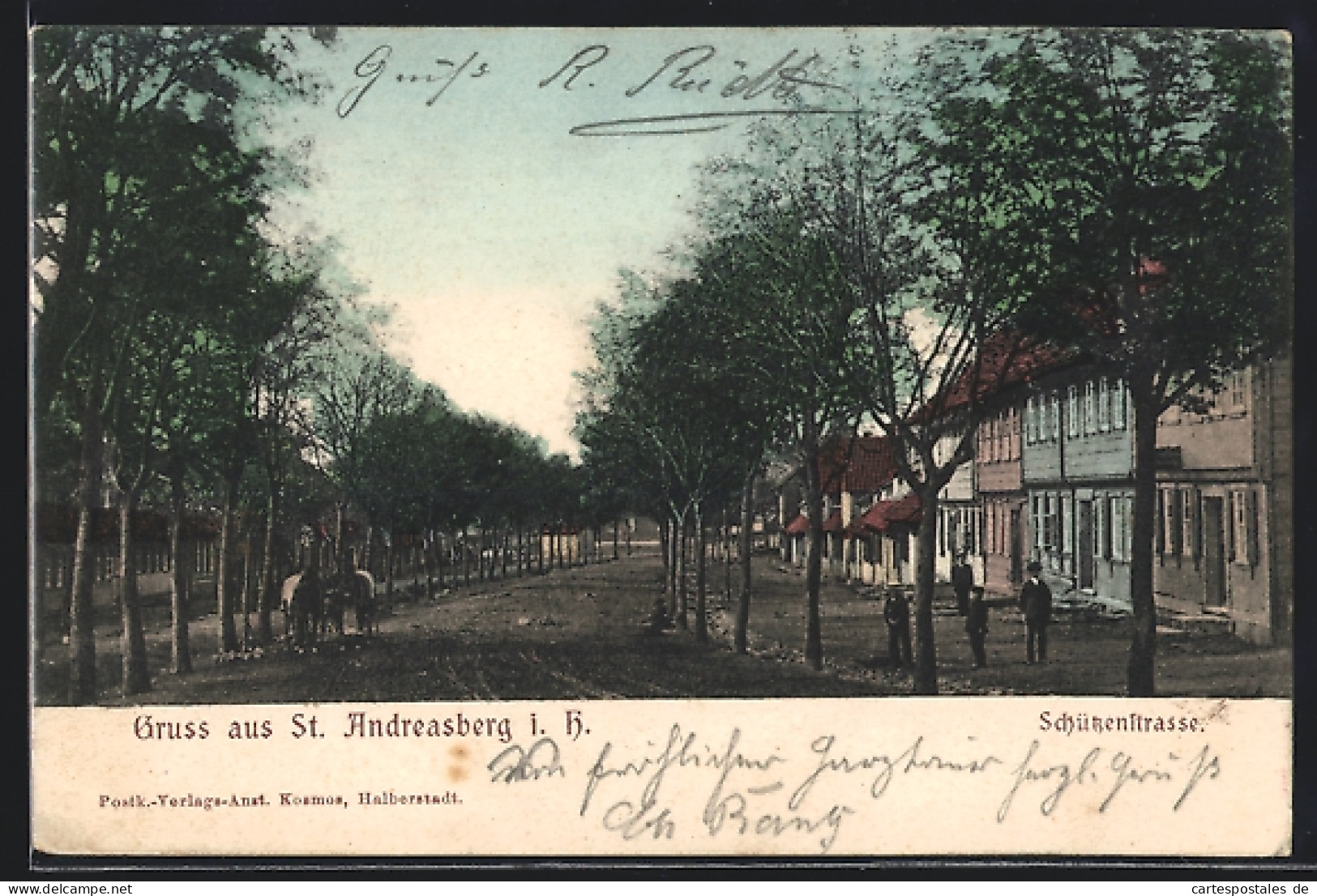 AK St. Andreasberg /Harz, Partie In Der Schützenstrasse  - St. Andreasberg