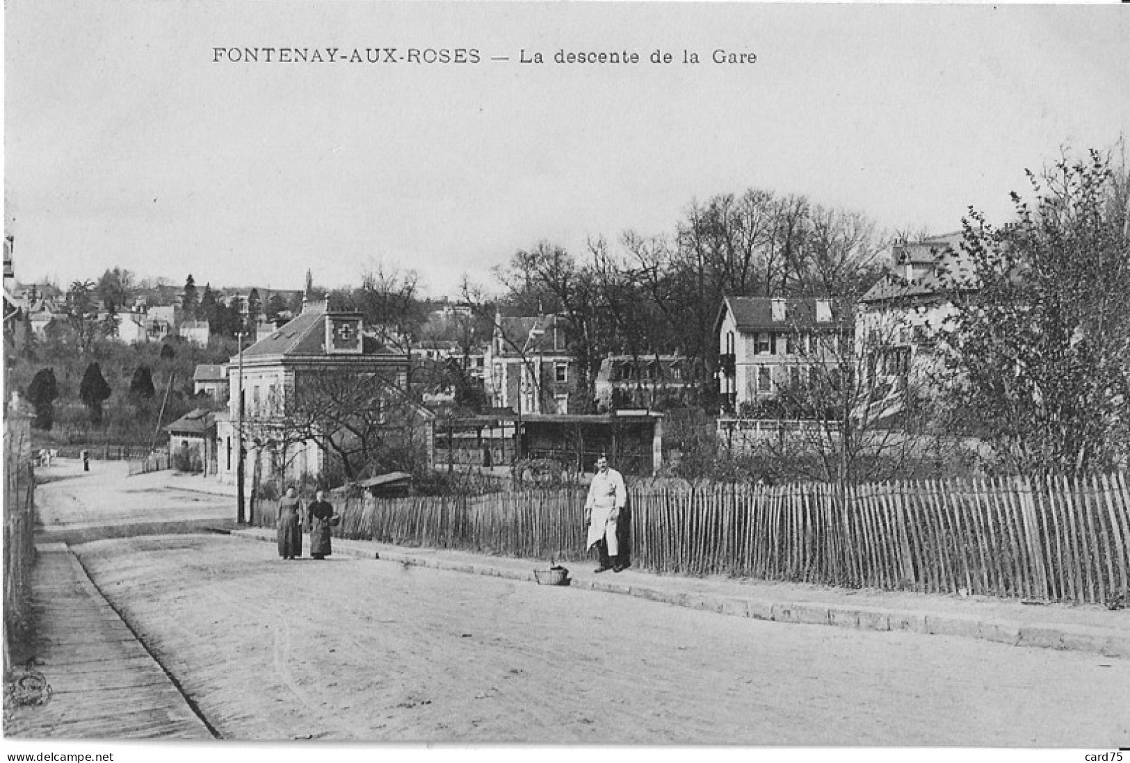 Fontenay Aux Roses - La Descente De La Gare - Fontenay Aux Roses