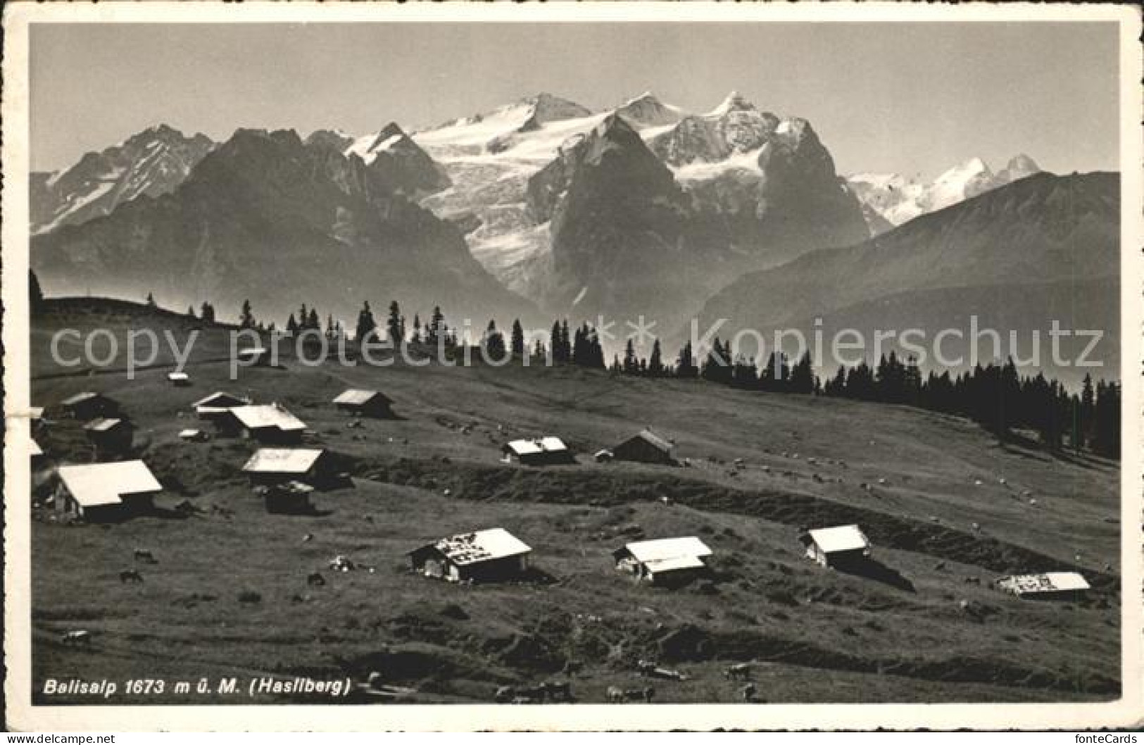 11940964 Hasliberg Balisalp Berghuetten Alpenpanorama Hasliberg Goldern - Sonstige & Ohne Zuordnung