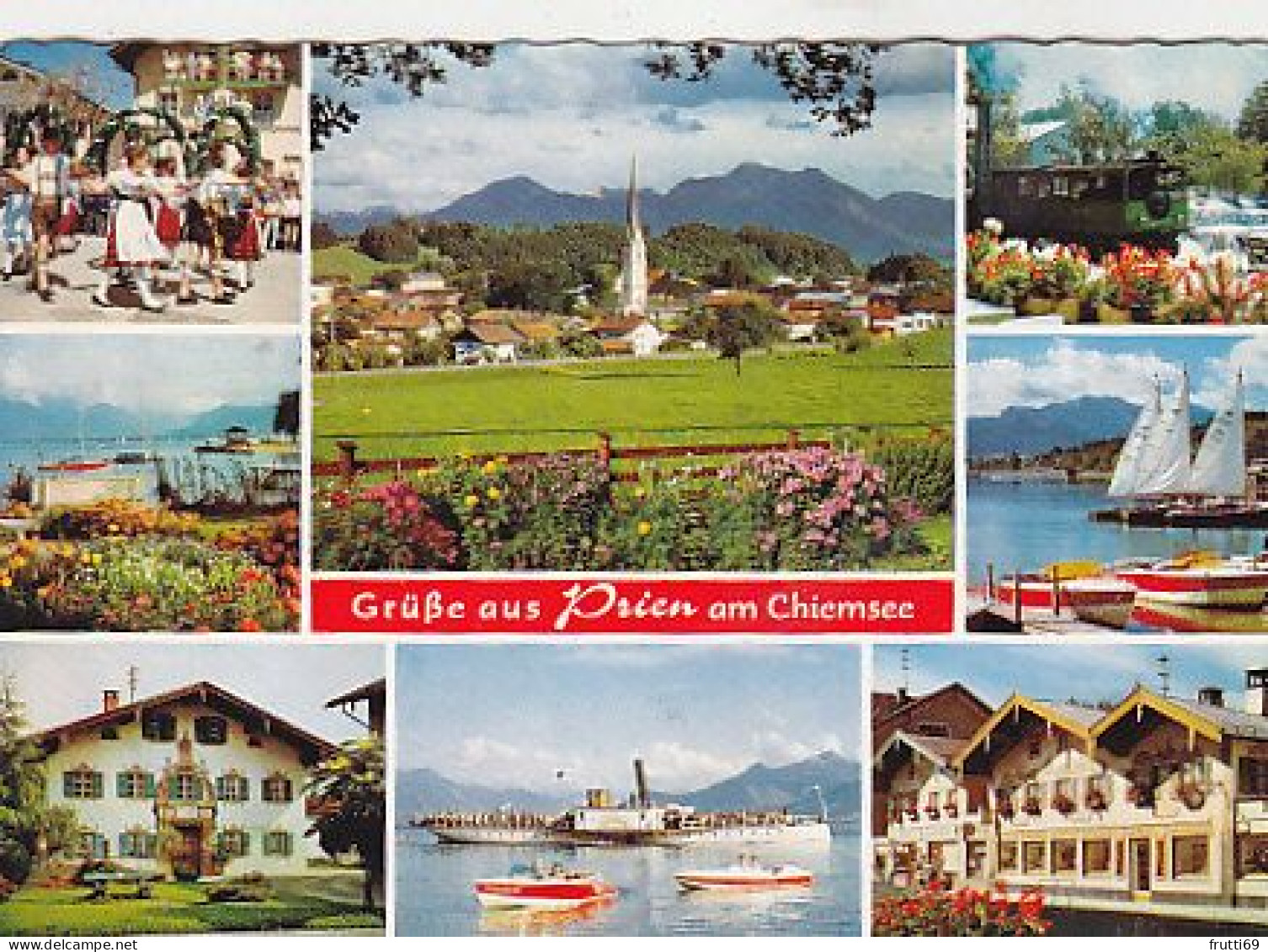 AK 215979 GERMANY - Prien Am Chiemsee - Chiemgauer Alpen