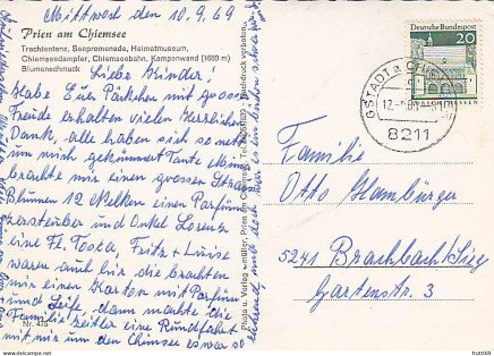 AK 215979 GERMANY - Prien Am Chiemsee - Chiemgauer Alpen