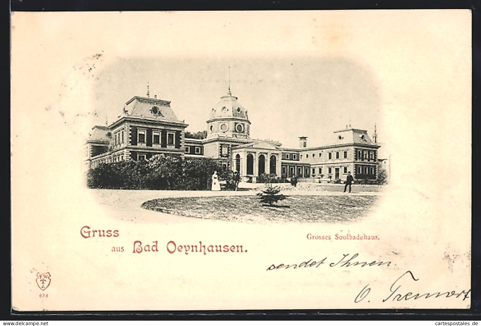 AK Bad Oeynhausen, Grosses Soolbadehaus  - Bad Oeynhausen