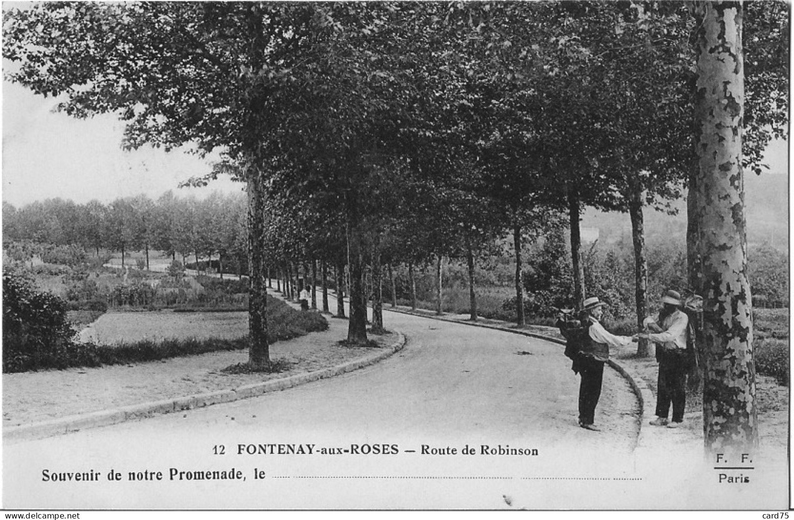 Fontenay Aux Roses - Route De Robinson - Souvenir De Notre Promenade - Fontenay Aux Roses