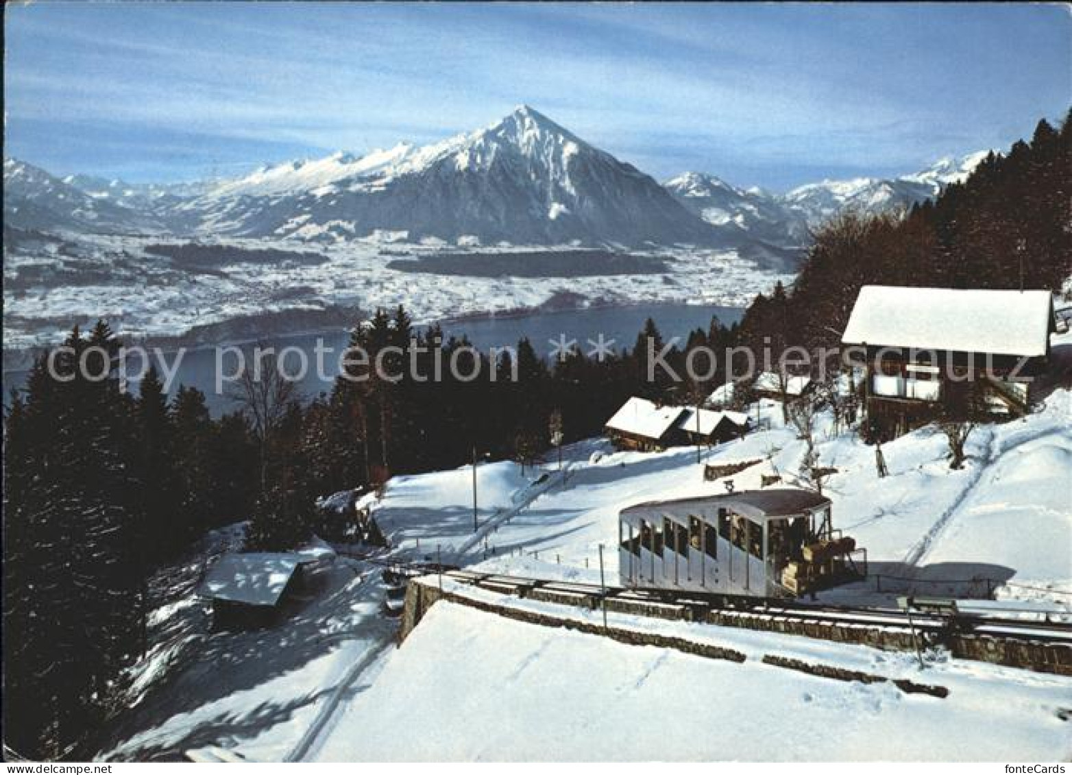 11940443 Beatenberg Bergbahn Thunersee Niesen Beatenberg - Sonstige & Ohne Zuordnung