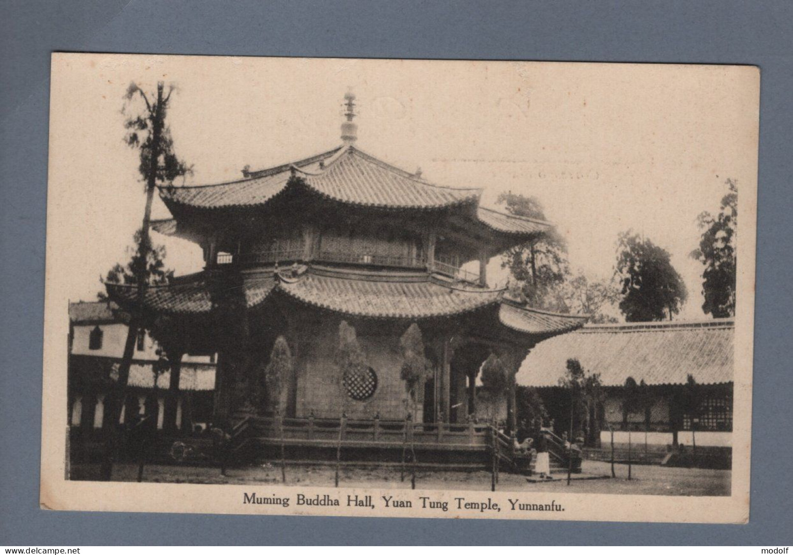 CPA - Chine - Muming Buddha Hall, Yuang Tung Temple, Yunnanfu - Non Circulée - Chine
