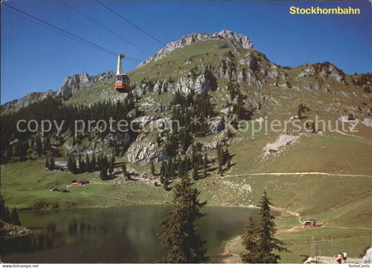 11939814 Stockhorn BE Luftseilbahn Hinterstockensee Stockhorn BE - Sonstige & Ohne Zuordnung