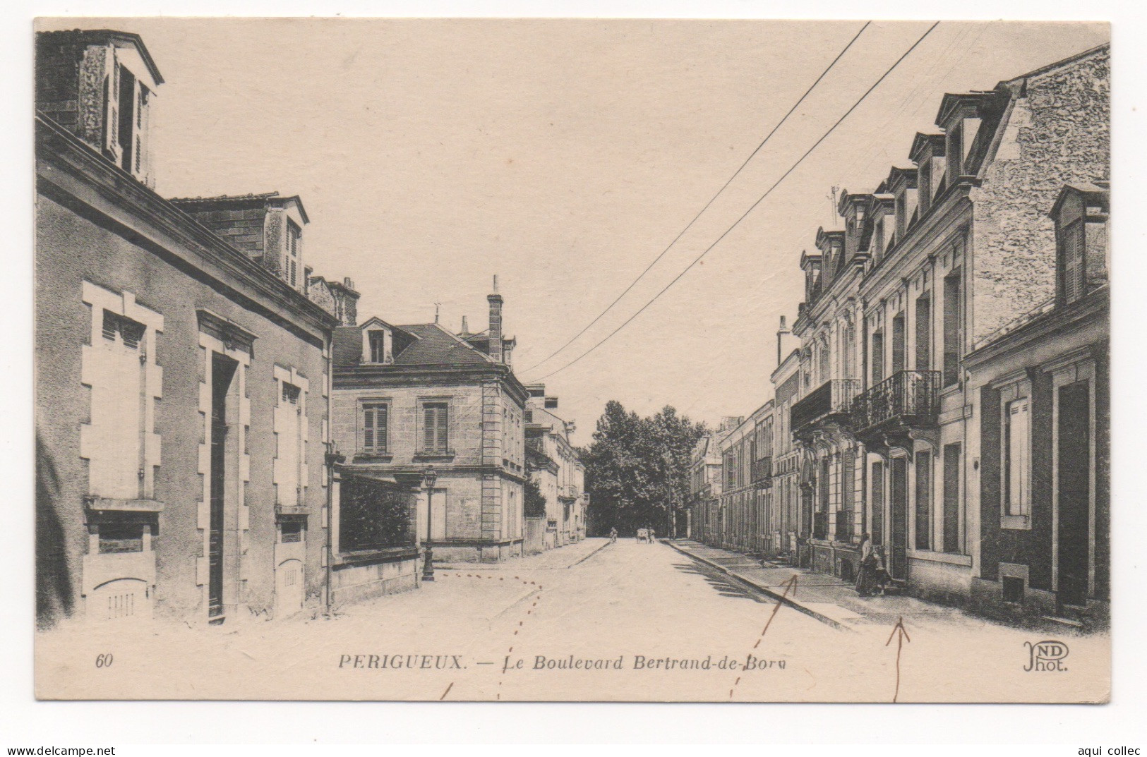 PERIGUEUX    24  DORDOGNE PERIGORD    LE BOULEVARD BERTRAND-DE-BORN - Périgueux