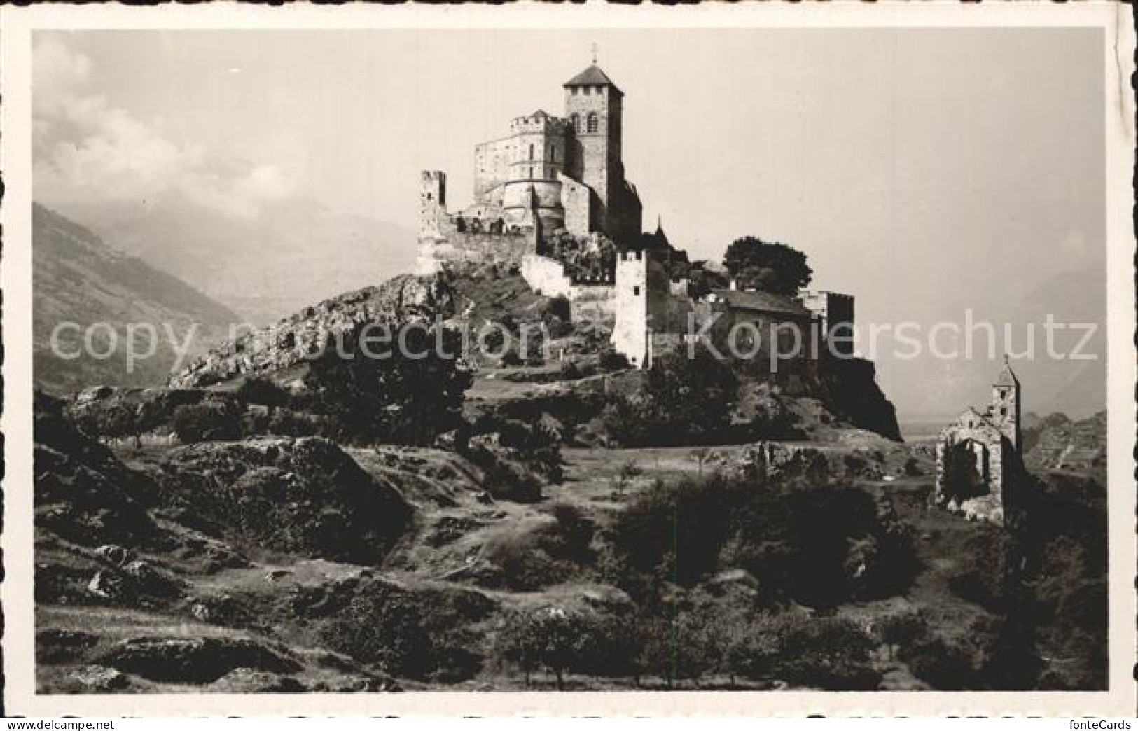 11936473 Sion VS Chateau De Valere Chapelle De Tous  Sion - Autres & Non Classés