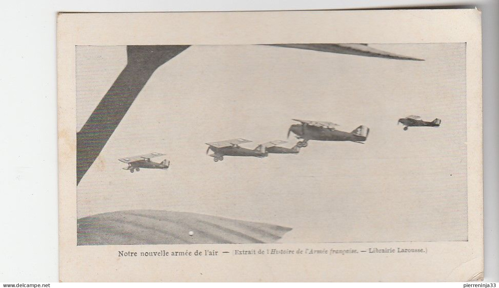 Avions En Vol, Nouvelle Armée De L'Air, Librairie Larousse - Sonstige & Ohne Zuordnung