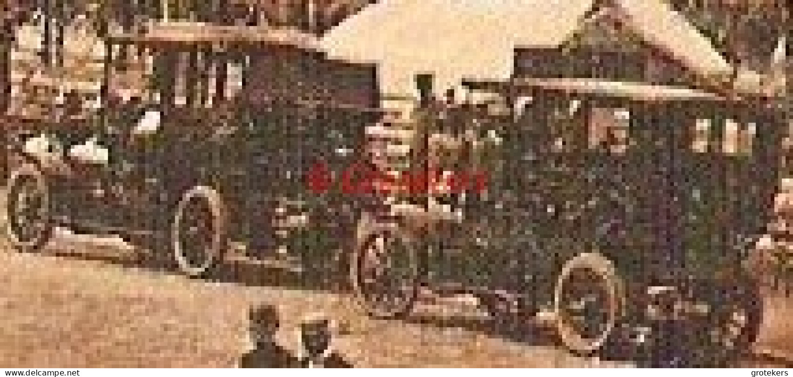 SCHEVENINGEN Boulevard En Wandelhoofd 1911  Oude Taxi ‘s  - Scheveningen