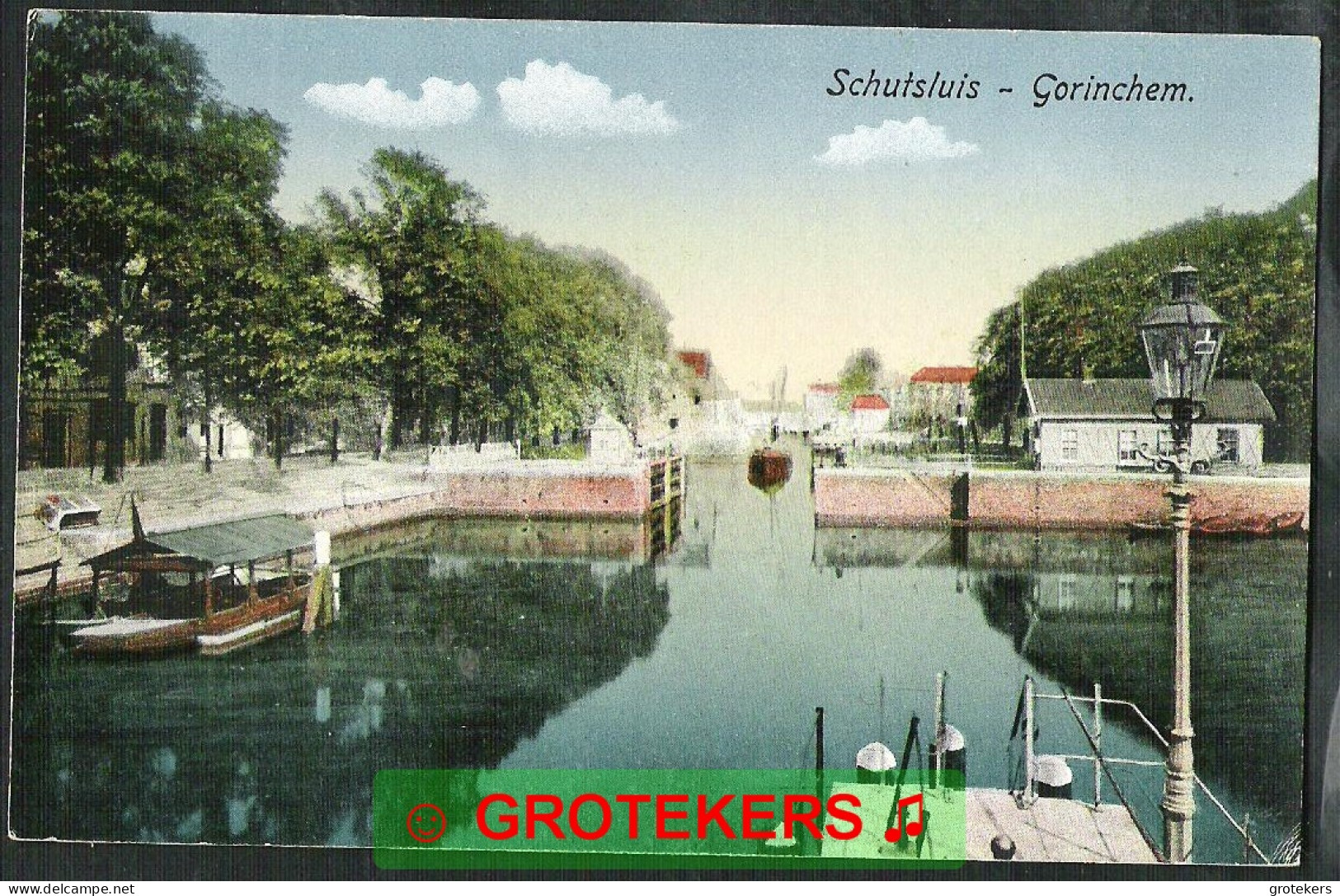 GORINCHEM Schutsluis Ca 1920 ? - Gorinchem