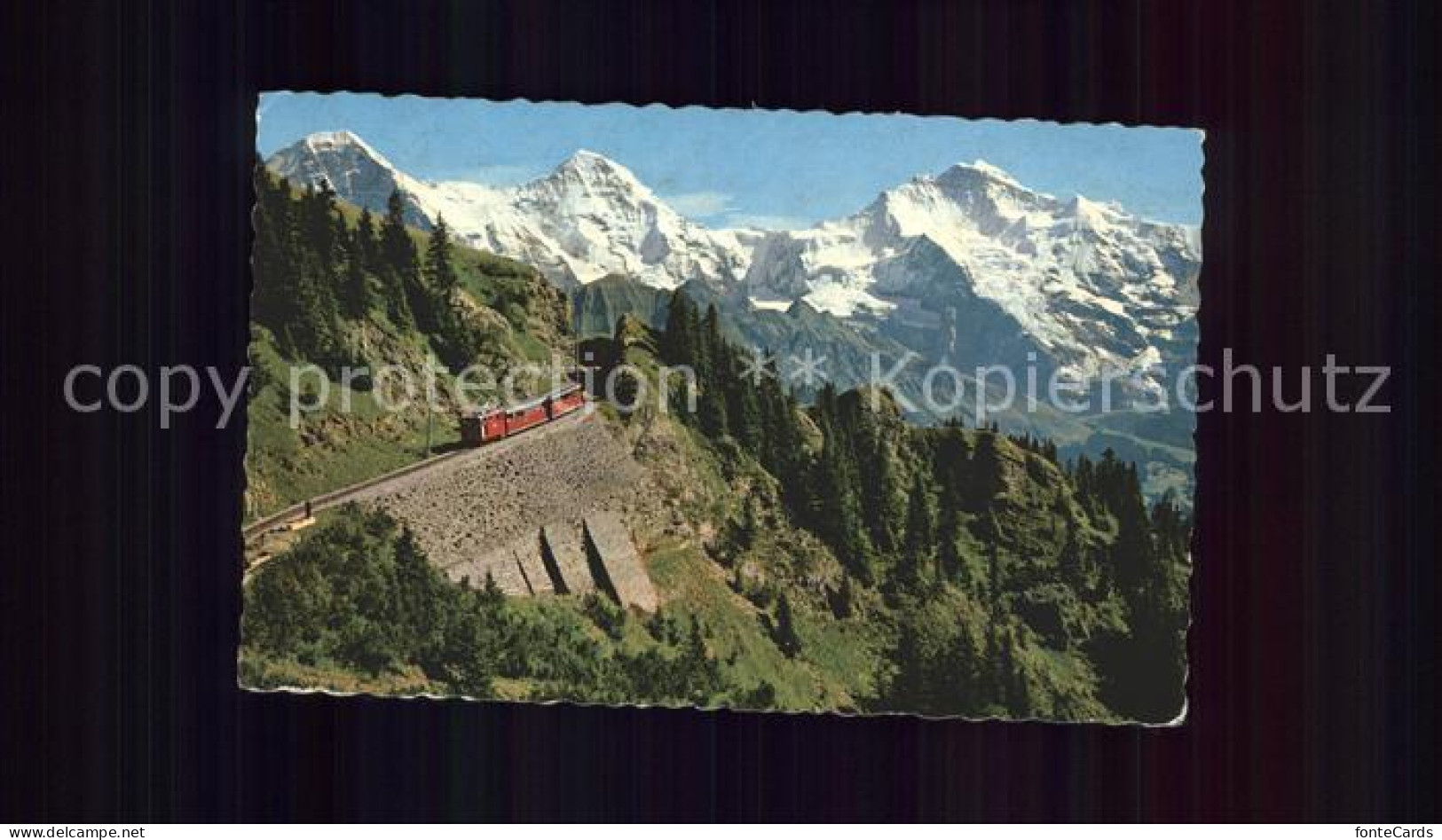 11935702 Schynige-Platte-Bahn Eiger Moench Jungfrau Schynige-Platte-Bahn - Sonstige & Ohne Zuordnung