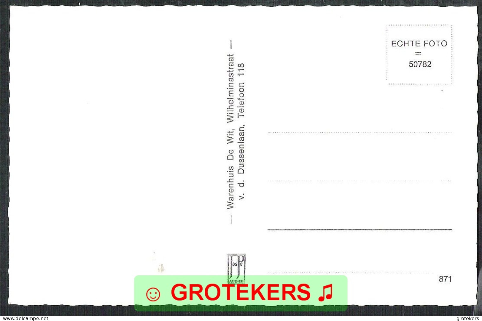 DUSSEN Heren Van Brechtlaan 1971 - Otros & Sin Clasificación