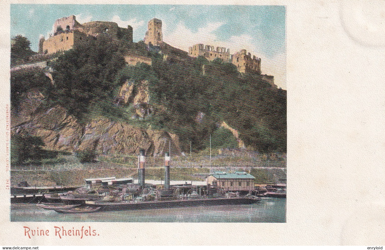 Ruine Rheinfels. - St. Goar