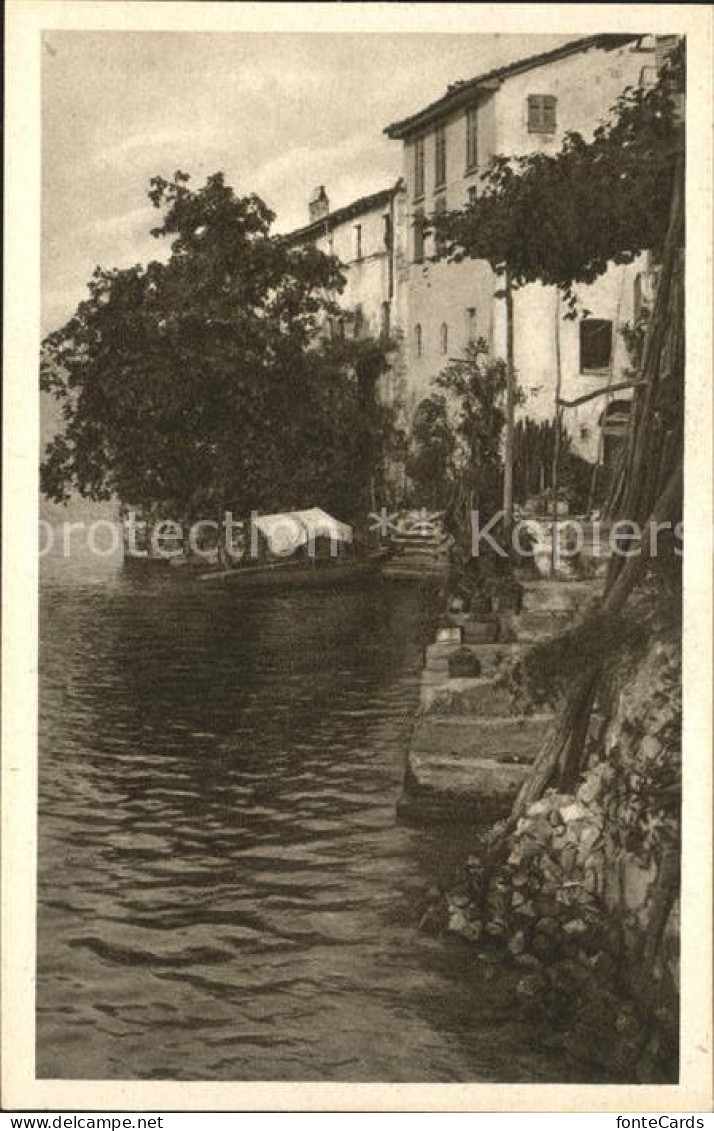 11933200 Gandria Lago Di Lugano Haeuser Am Wasser Gandria - Autres & Non Classés