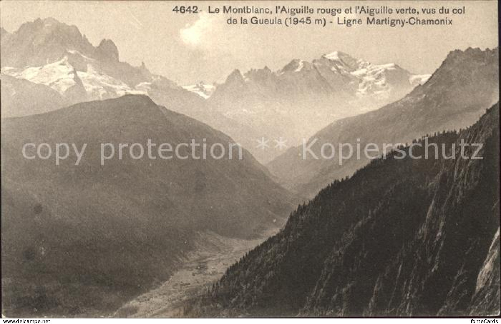 11933172 Mont Blanc De Cheilon Martigny Chamonix Mont Blanc De Cheilon - Autres & Non Classés