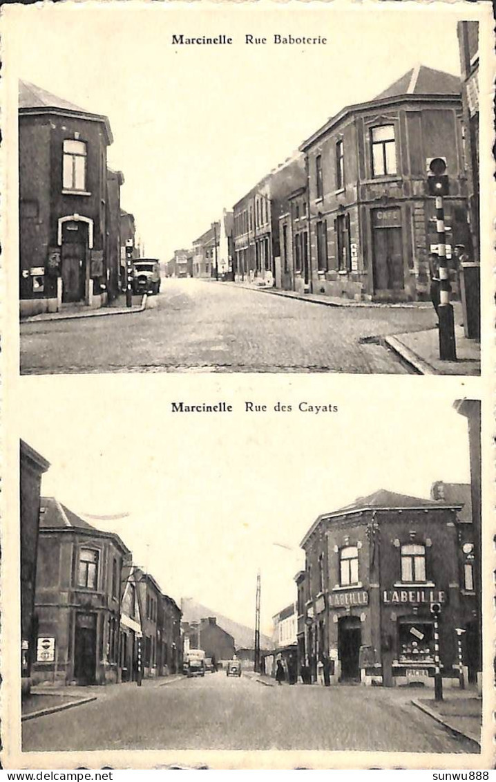 Marcinelle - Rue Baboterie (café) - Rue Des Cayats (café L'Abeille) - Charleroi