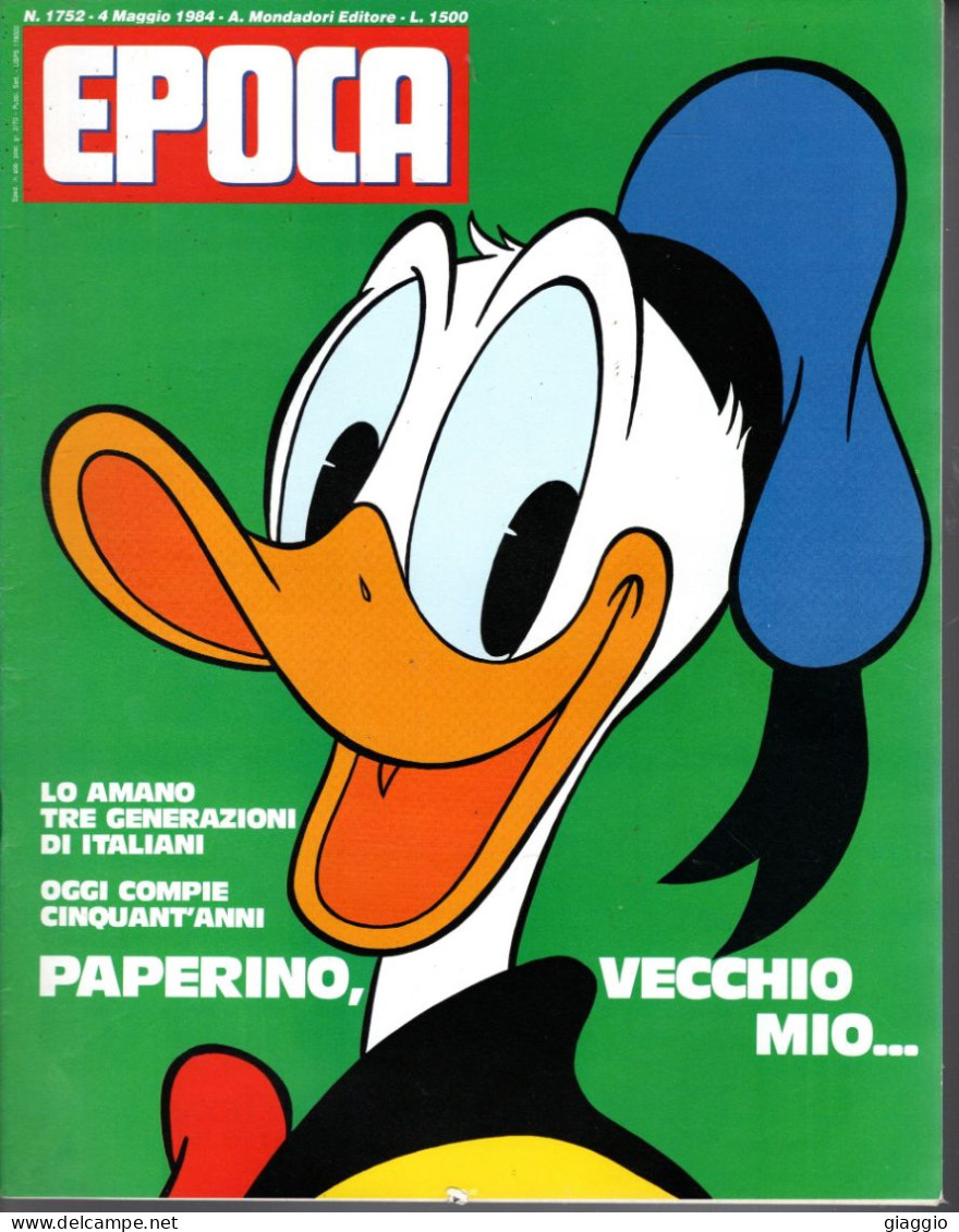 °°° RIVISTA EPOCA N° 1752 DEL 4 MAGGIO 1984 °°° - Otros & Sin Clasificación