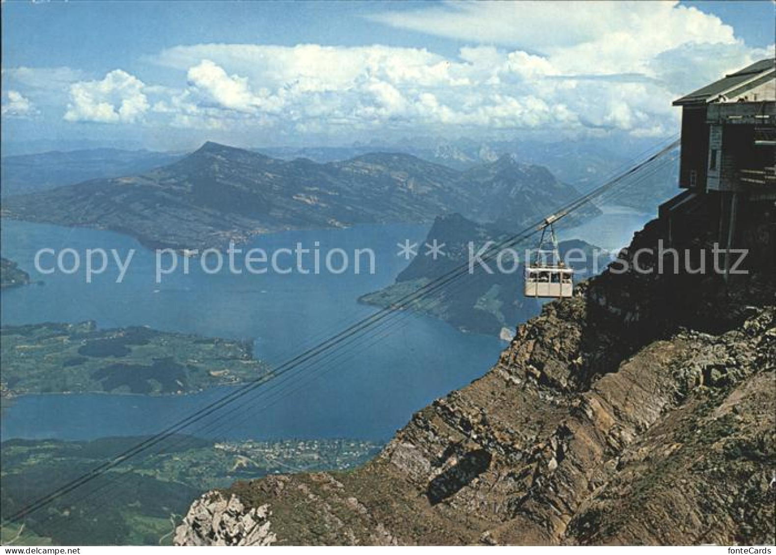 11930012 Pilatus Luftseilbahn Vierwaldstaettersee Rigi Buergenstock Pilatus - Autres & Non Classés