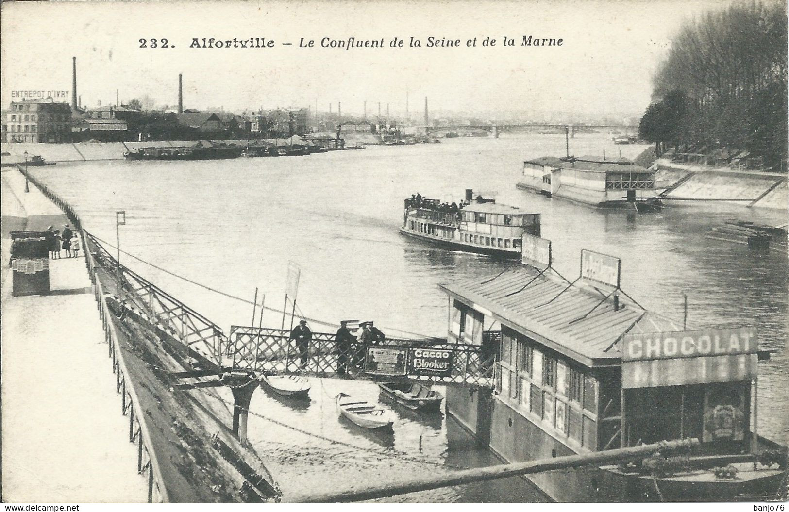 Alfortville (94) - Le Confluent De La Seine Et De La Marne - Péniche - Alfortville