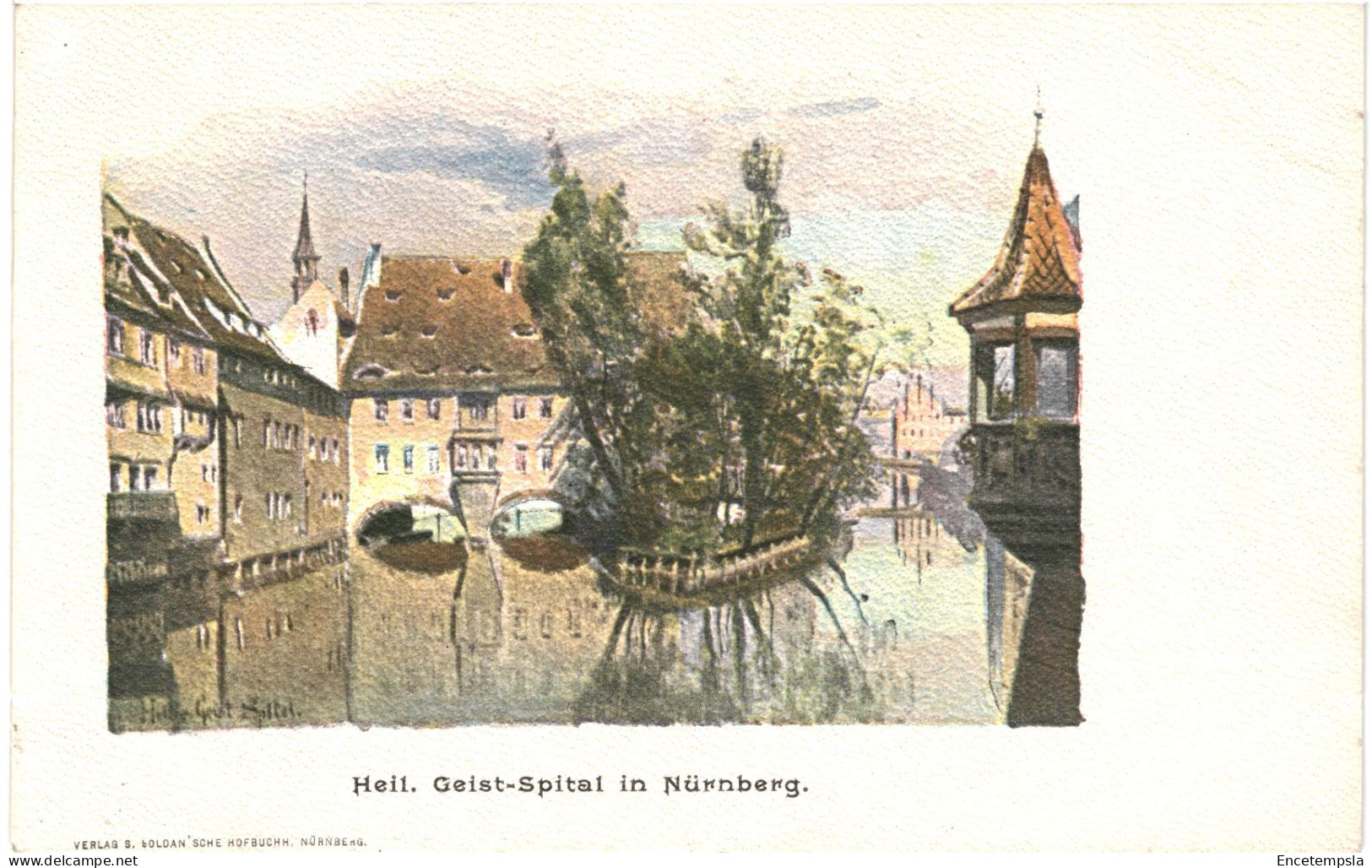 CPA Carte Postale Germany Nürnberg  Heil Geist-Spital Début 1900 VM80238 - Nürnberg