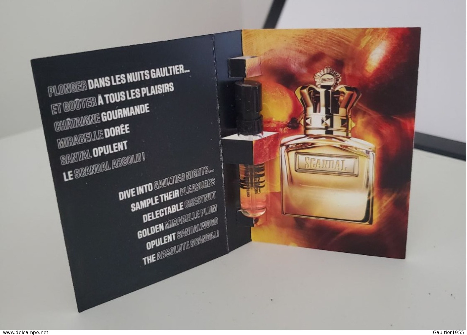 Echantillon Tigette - Perfume Sample - Scandal Absolu De Jean Paul Gaultier - Parfums - Stalen