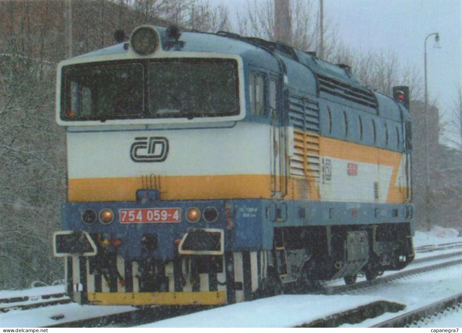 Diesel Train, Locomotive, Czech Rep. 2019 - Petit Format : 2001-...