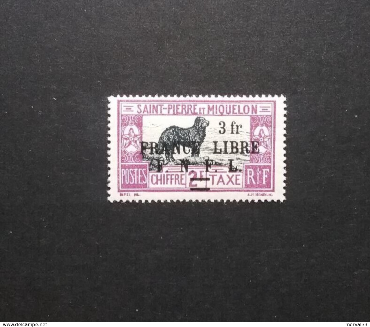 Saint Pierre Et Miquelon Taxe 56** - Unused Stamps