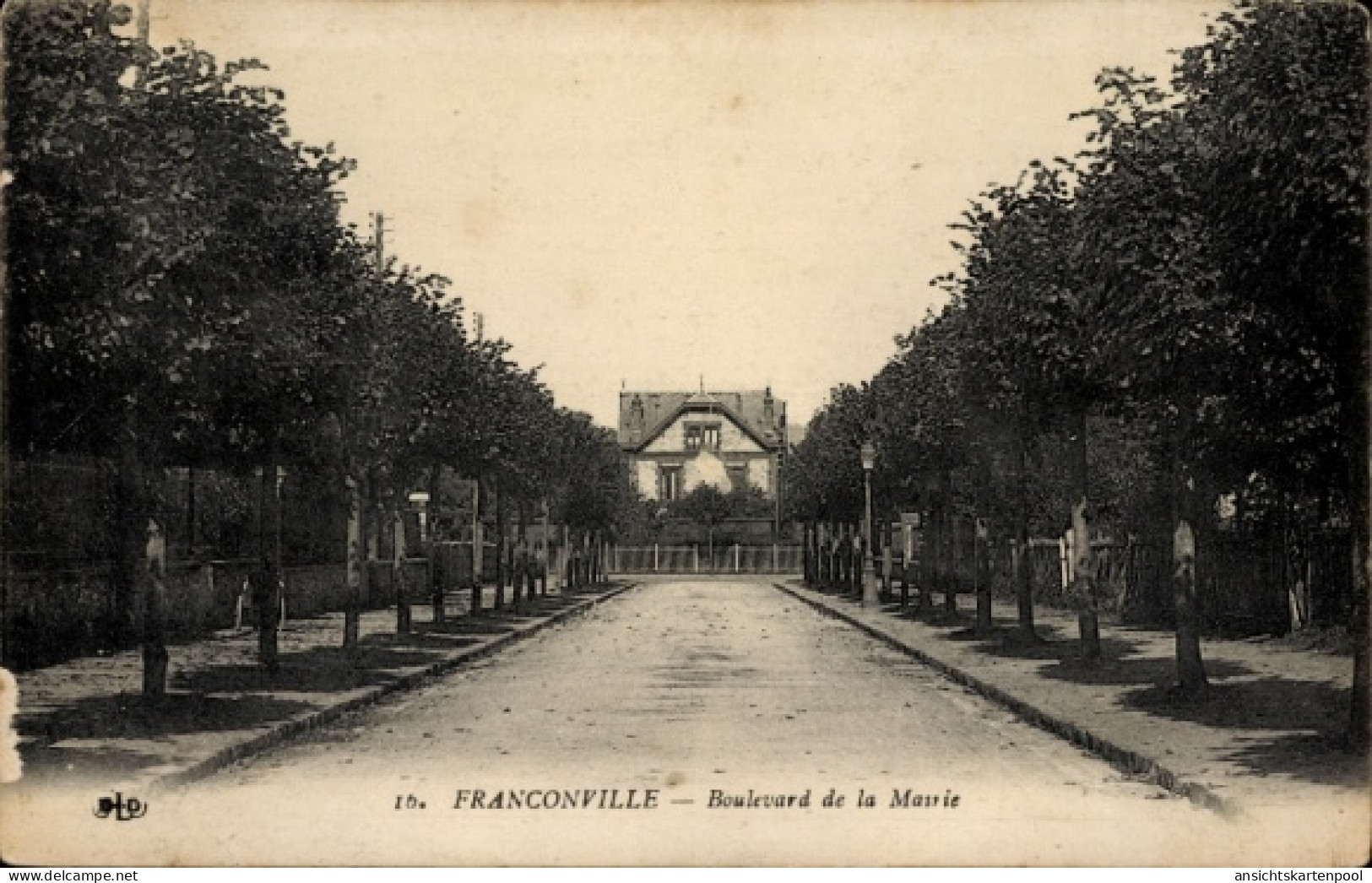 CPA Franconville Val D Oise, Boulevard De La Mairie - Other & Unclassified