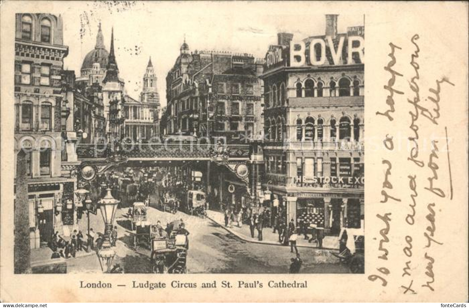 11924100 London Ludgate Circus St Pauls Cathedral - Other & Unclassified