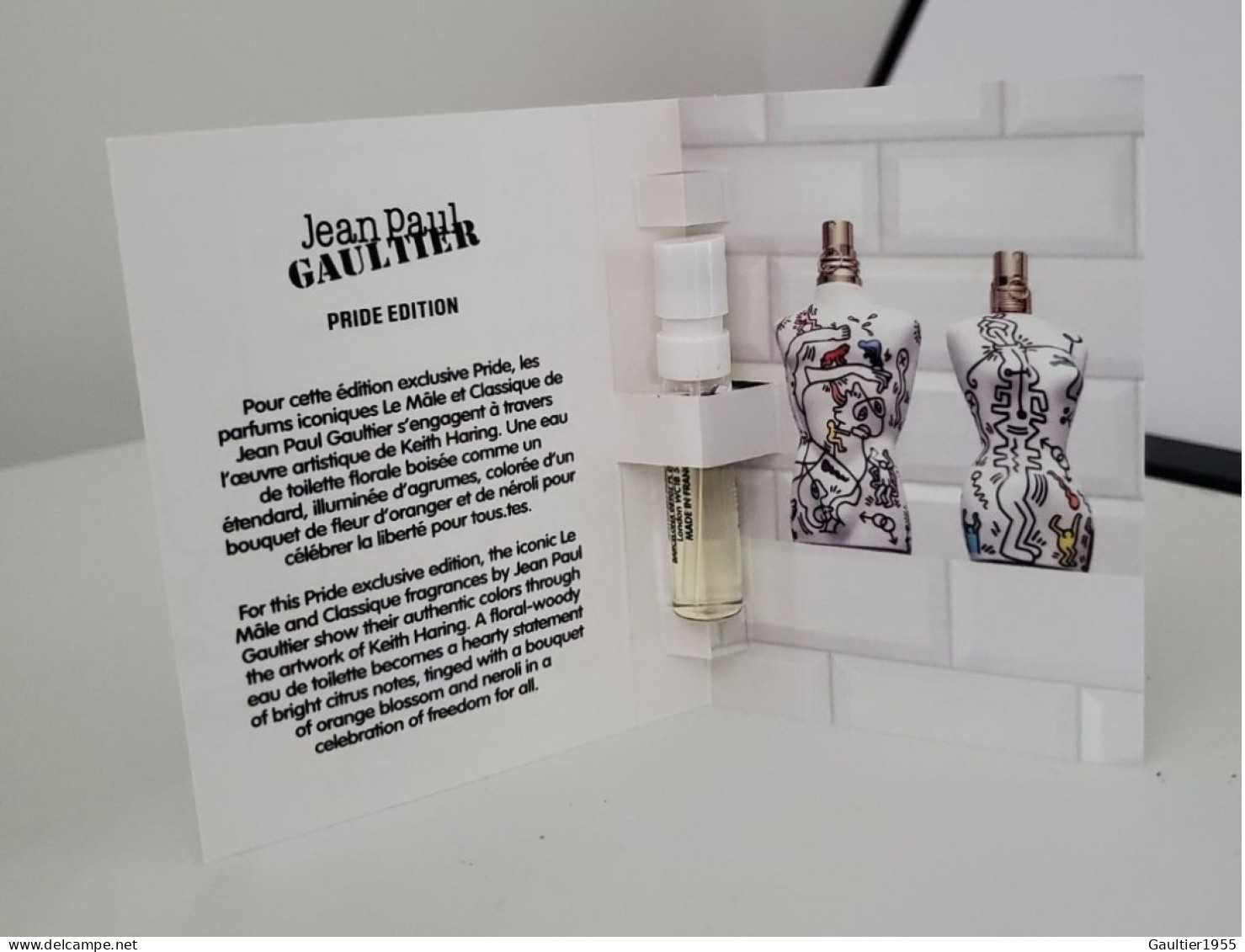 Echantillon Tigette - Perfume Sample - Pride Edition 2024 De Jean Paul Gaultier - Parfumproben - Phiolen