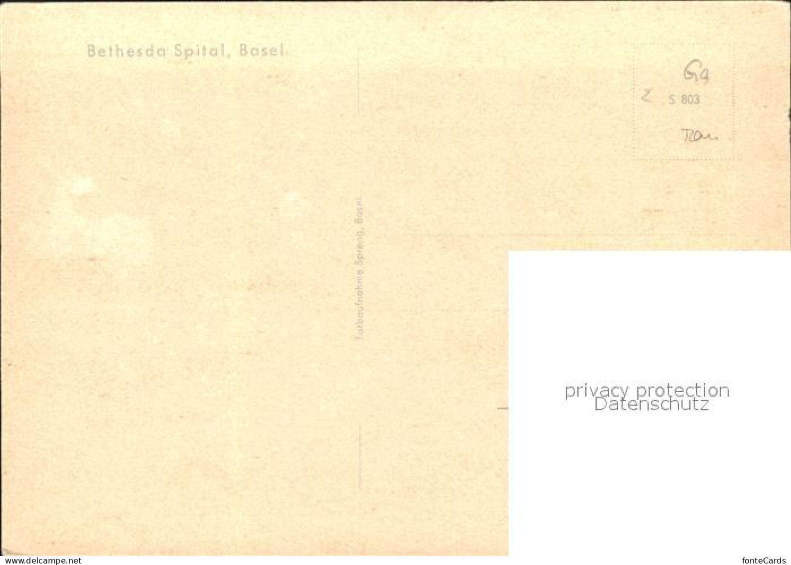 11923828 Basel BS Bethesda Spital Basel BS - Other & Unclassified