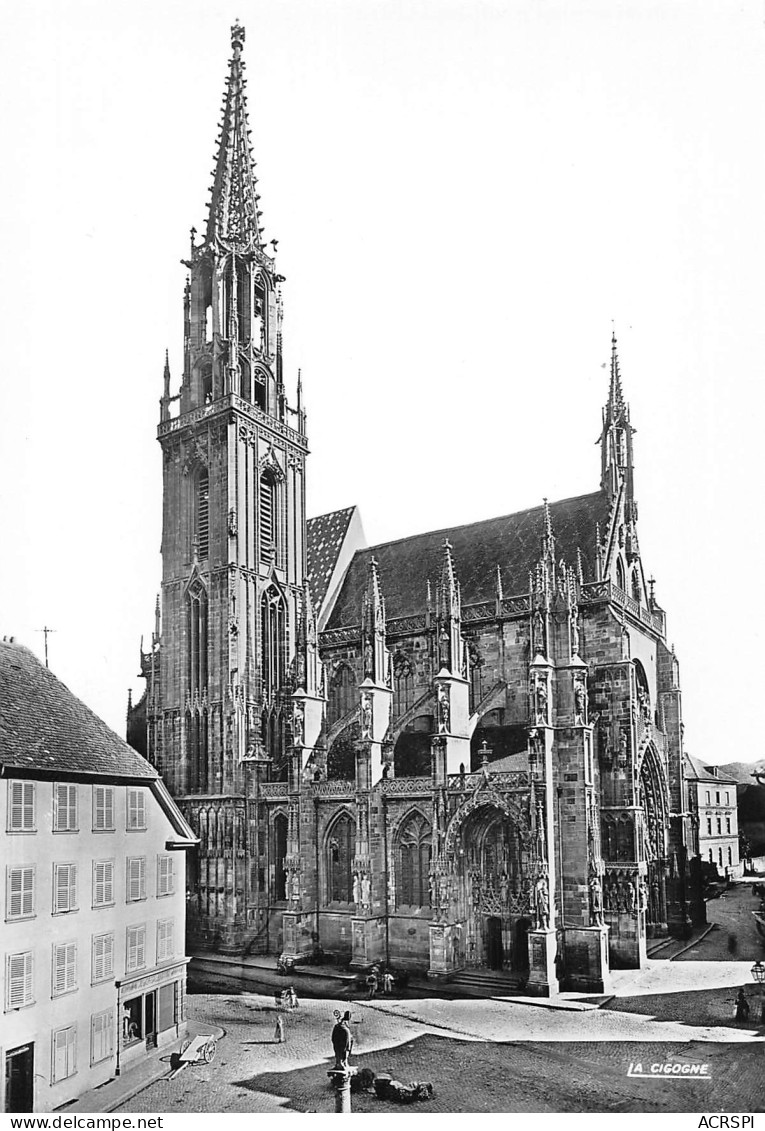 68 THANN  Cathédrale Saint Thiébaut Art Gothique Flamboyant édition LA CIGOGNE  N° 46 \MK3000 - Thann