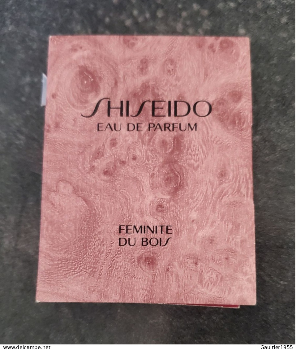 Echantillon Tigette - Perfume Sample - Féminité Du Bois De Shiseido - Parfumproben - Phiolen