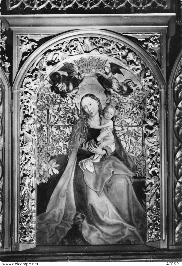 68  COLMAR  La Cathédrale Martin SCHONGAUER  La Vierge Au Buisson De Roses édition Arnold  N° 184 \MK3000 - Colmar
