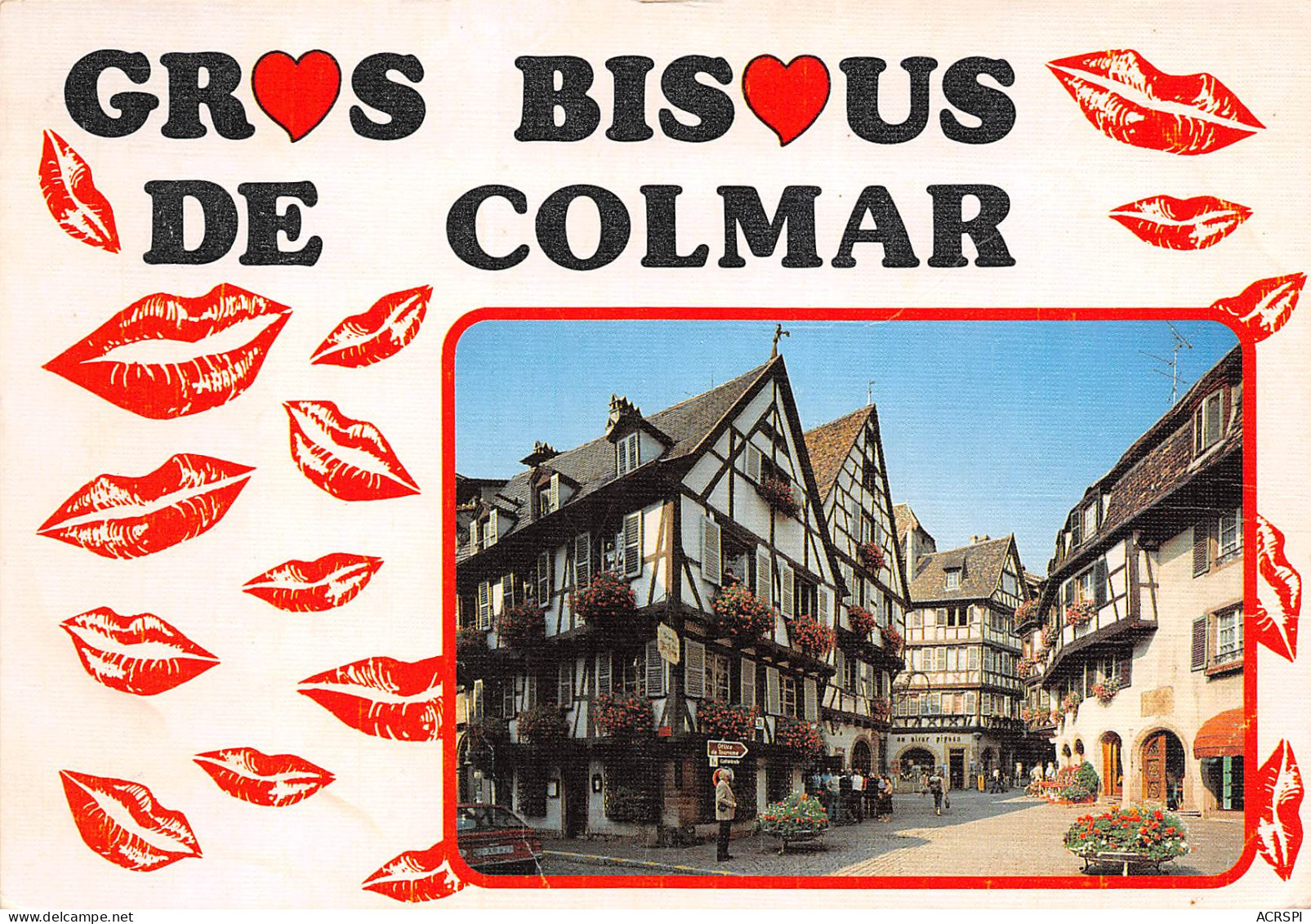 68  COLMAR  Bisous De La Rue Des Marchands  N° 193 \MK3000 - Colmar