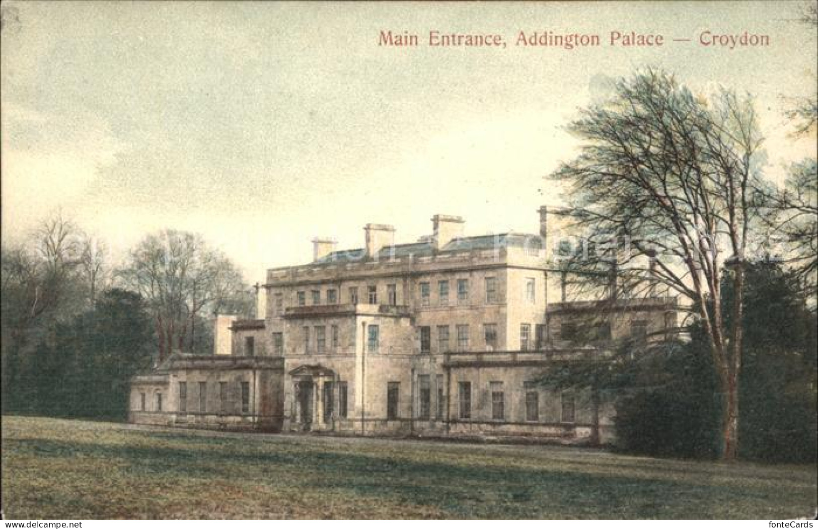 11923683 Croydon_London Main Entrance Addington Palace Croydon - Other & Unclassified